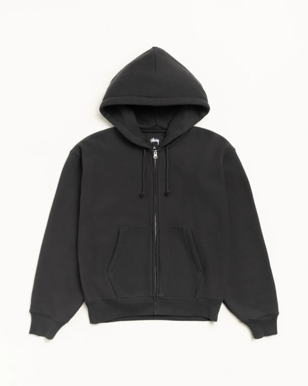 basic diamond black hoodie