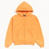 basic diamond tangerine hoodie