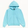 basic diamond teal hoodie