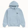 basic stüssy slate hoodie
