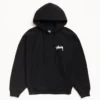 stussy victoria black hoodie