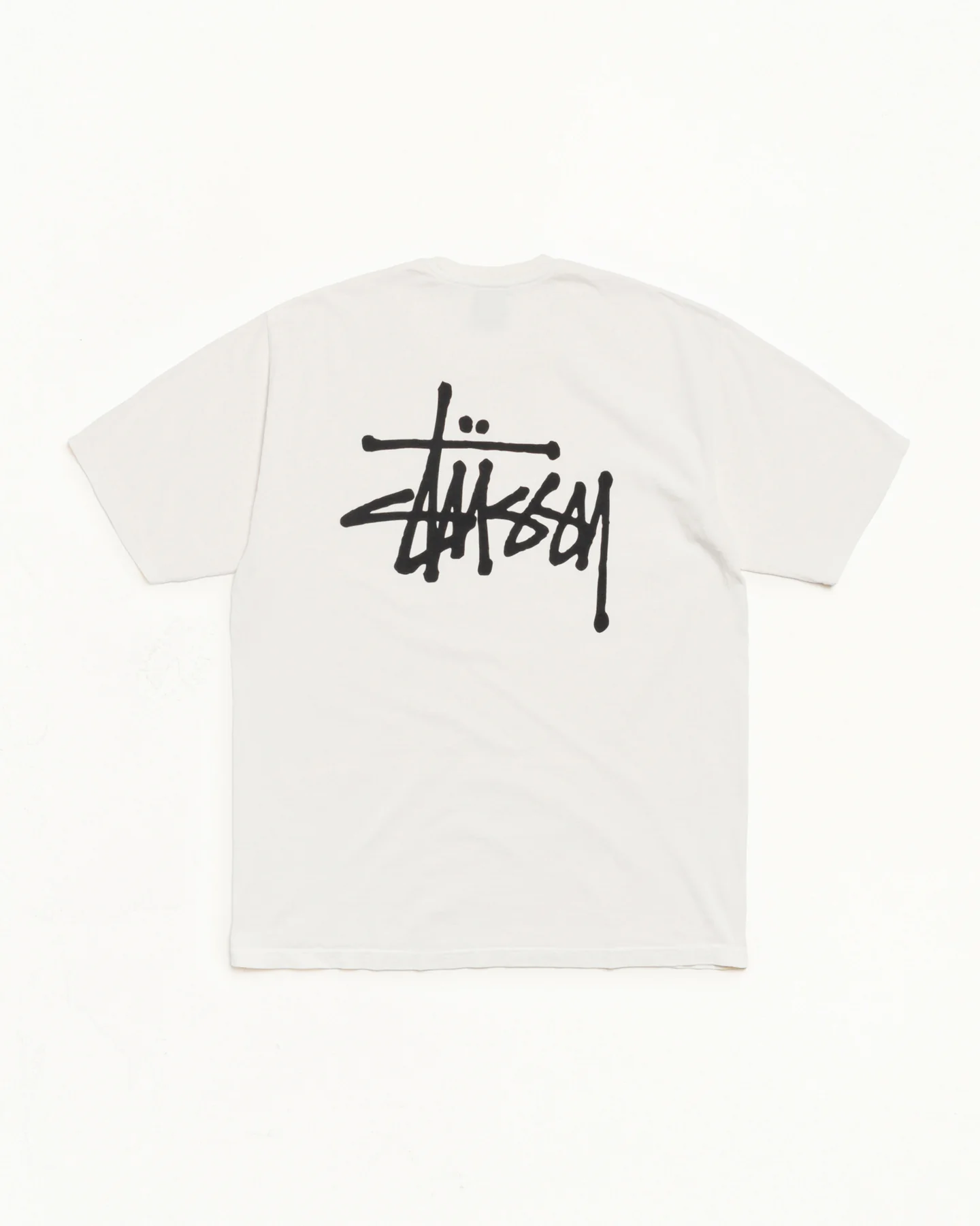BASIC STÜSSY Natural TEE PIGMENT DYED