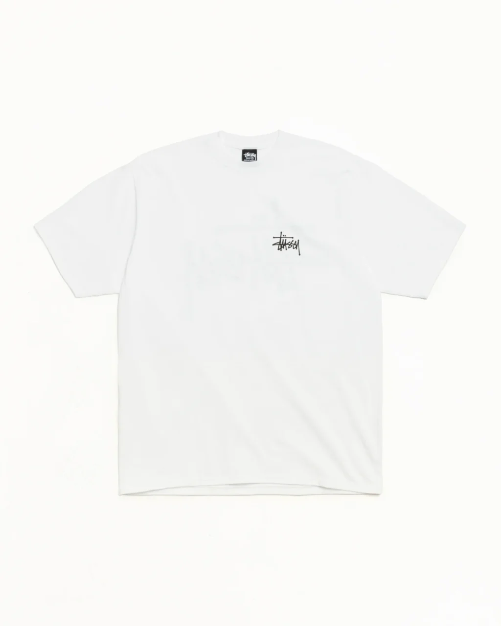 Basic Stüssy White T-Shirt