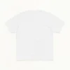 GARMENT DYED SS WHITE T-SHIRT