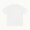 GARMENT DYED SS WHITE TEE