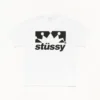 Stussy BOX CROWN White T-Shirt