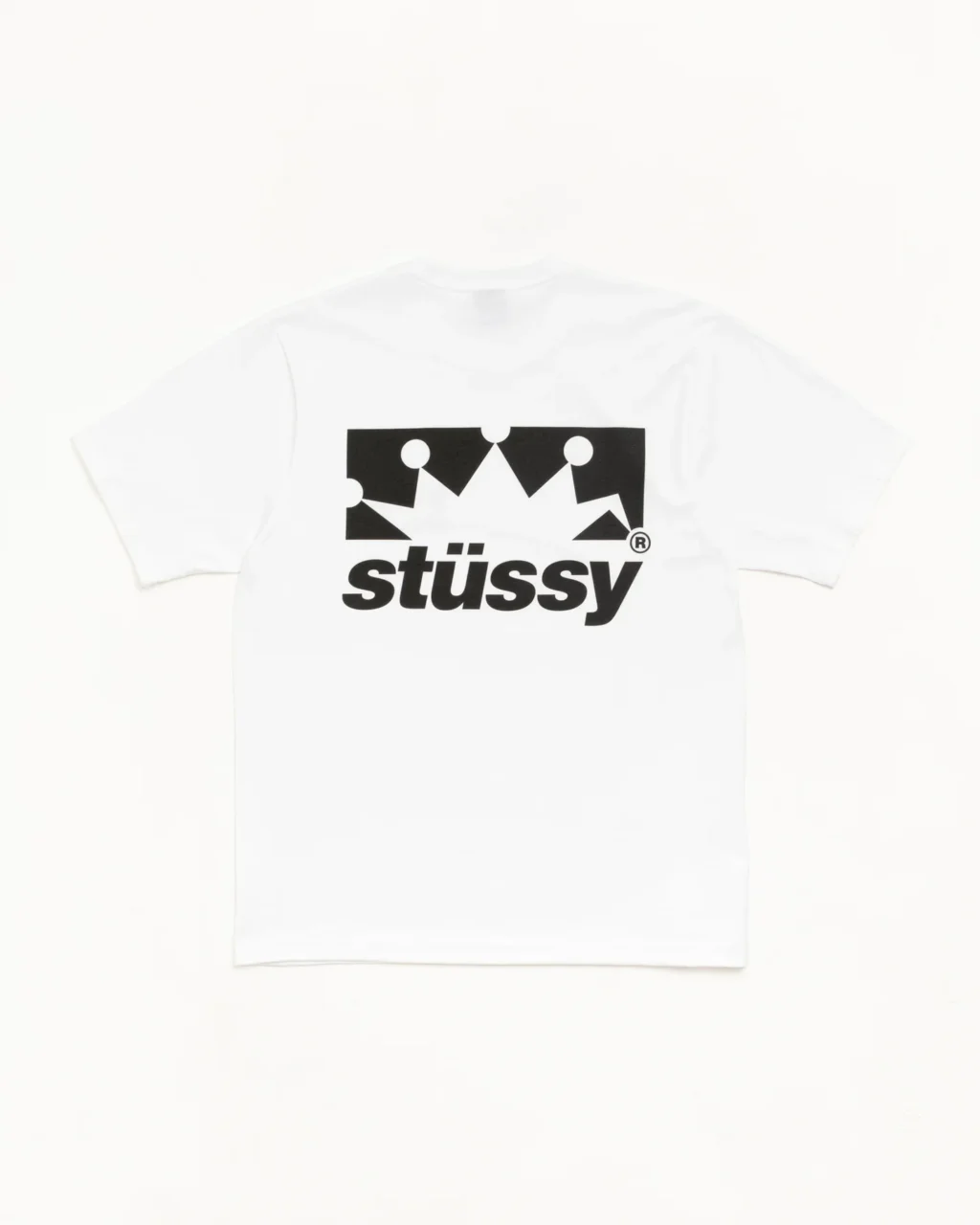Stussy BOX CROWN White T-Shirt