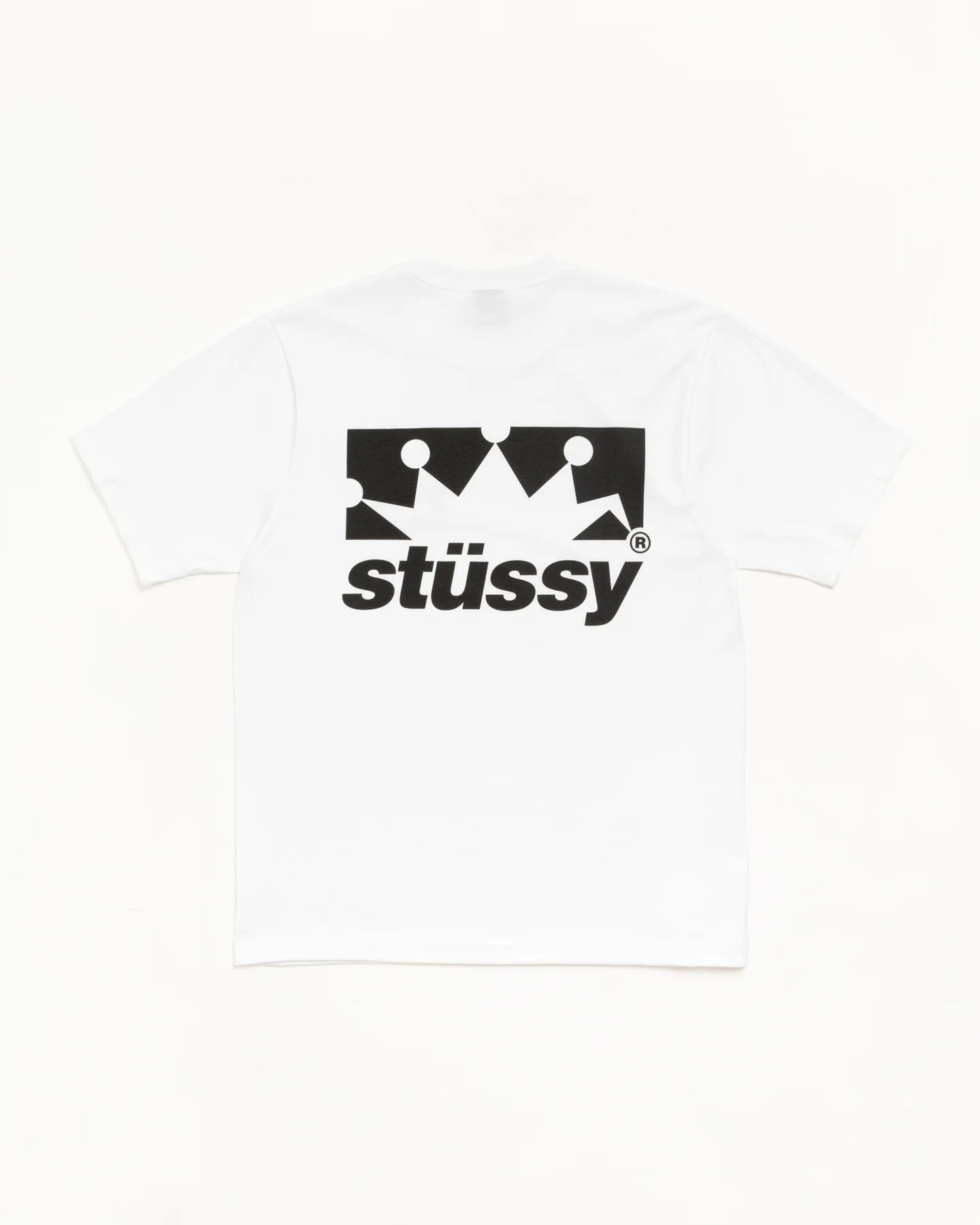 Stussy BOX CROWN White T-Shirt