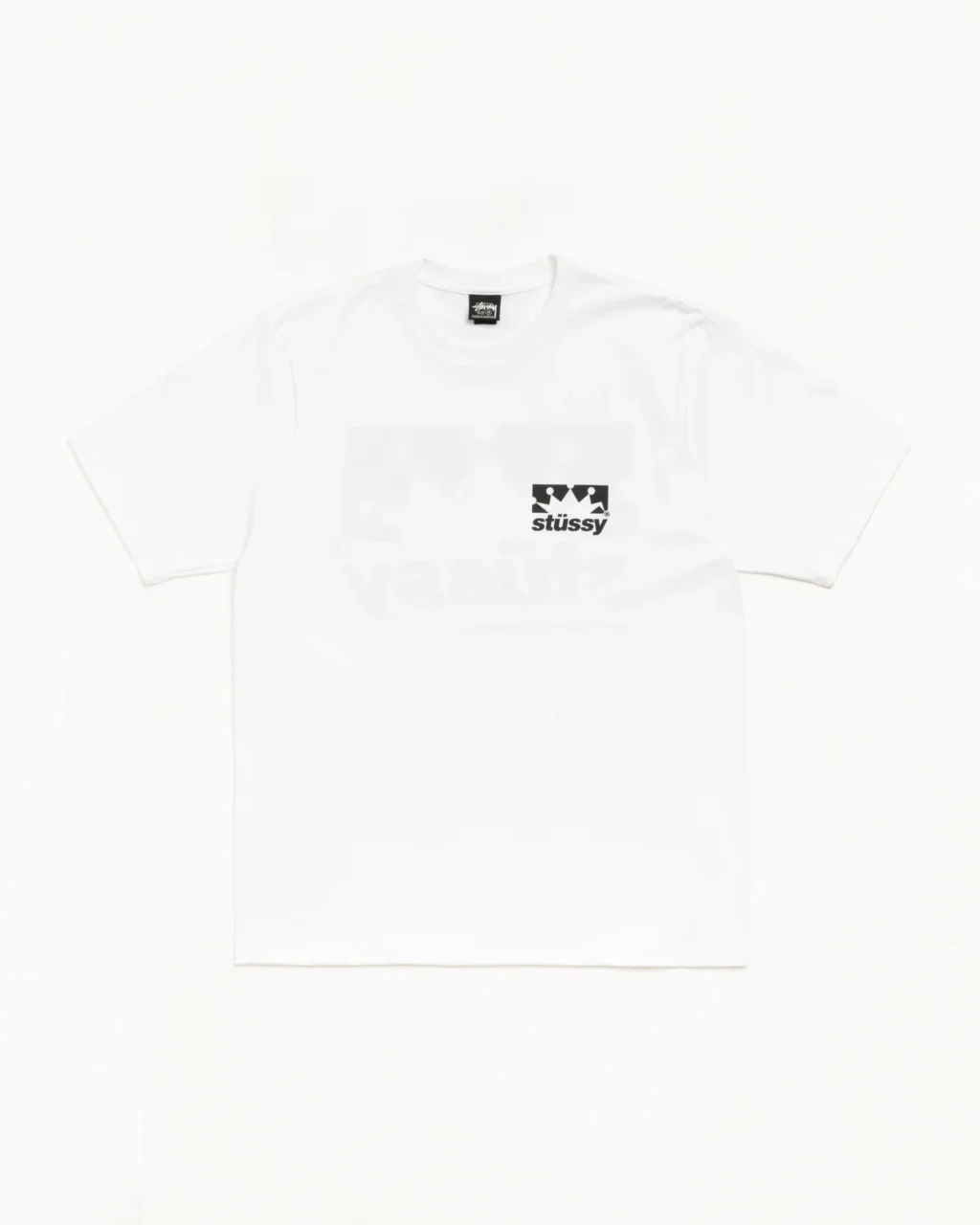 Stussy BOX CROWN White TEE