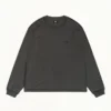 Stussy Lazy Long Sleeves Vintage Black T-Shirt