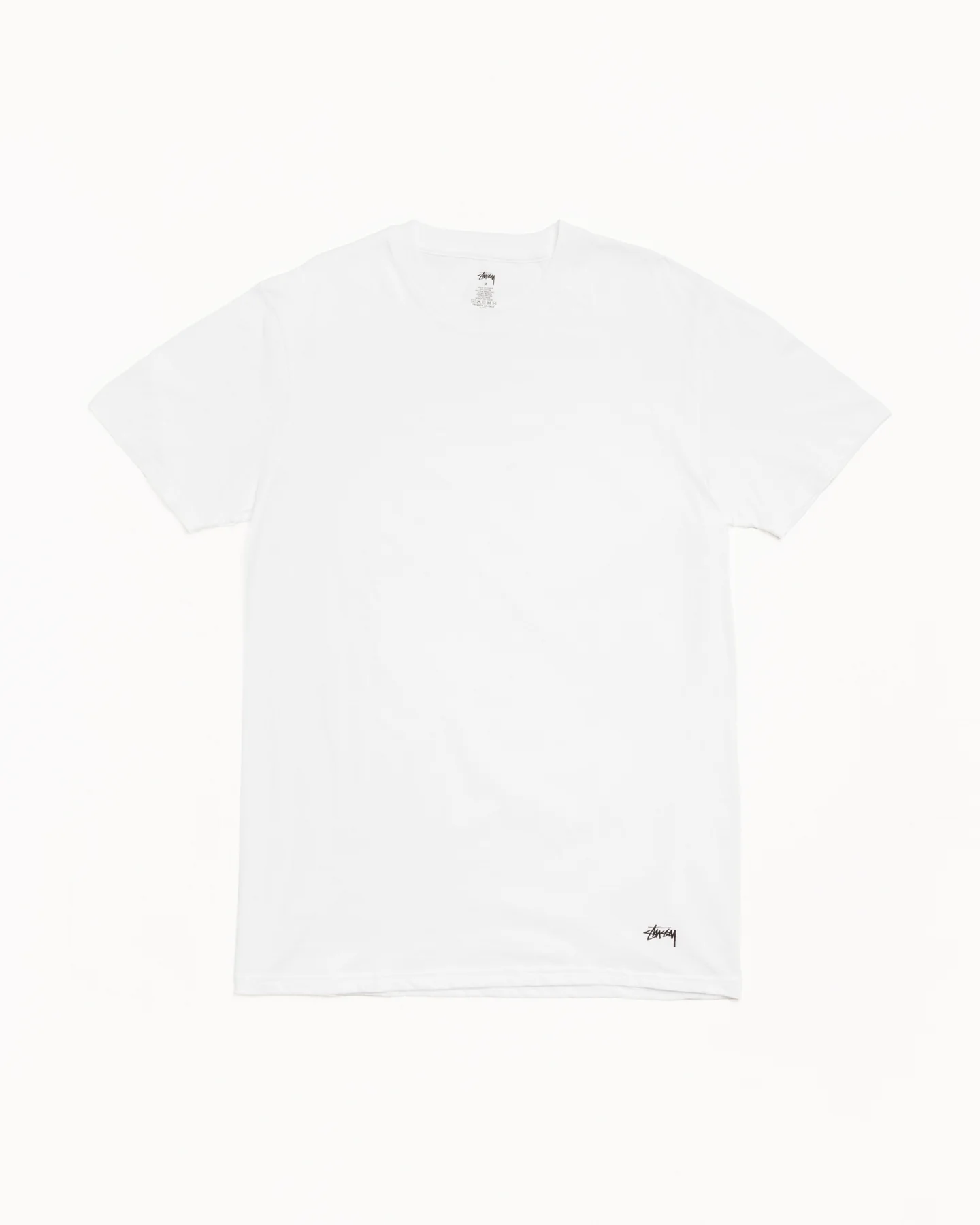 Stussy White T-shirt 3 Pack