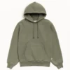 stussy green fleece hoodie