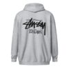 stussy-london-zip-hoodie-grey