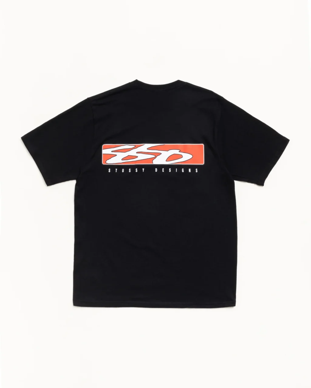 stussy s box black t-shirt