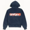 S Box Stussy Zip Up Hoodie Navy