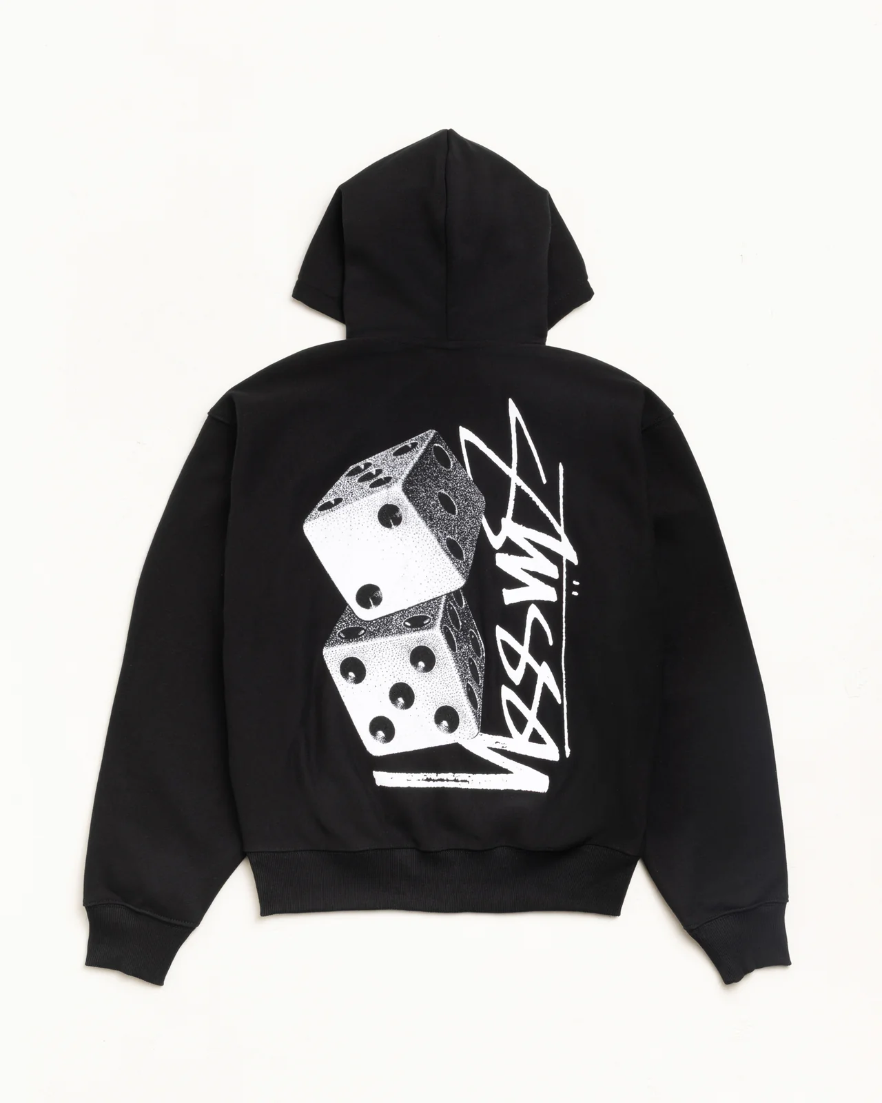 Tall Dice Stussy Zip Up Hoodie