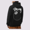Stussy 8 Ball Hoodie Black