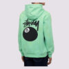 Stussy 8 Ball Hoodie Green