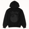 Stussy 8 Ball Hoodie Pigment Dyed Back