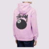 Stussy 8 Ball Hoodie Pink