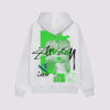 Stussy David Carson Vespa Hoodie Ash Heather