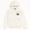 Stussy Dice Hoodie Pigment Dyed White