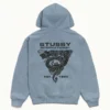 Stussy Dragon Hoodie Slate